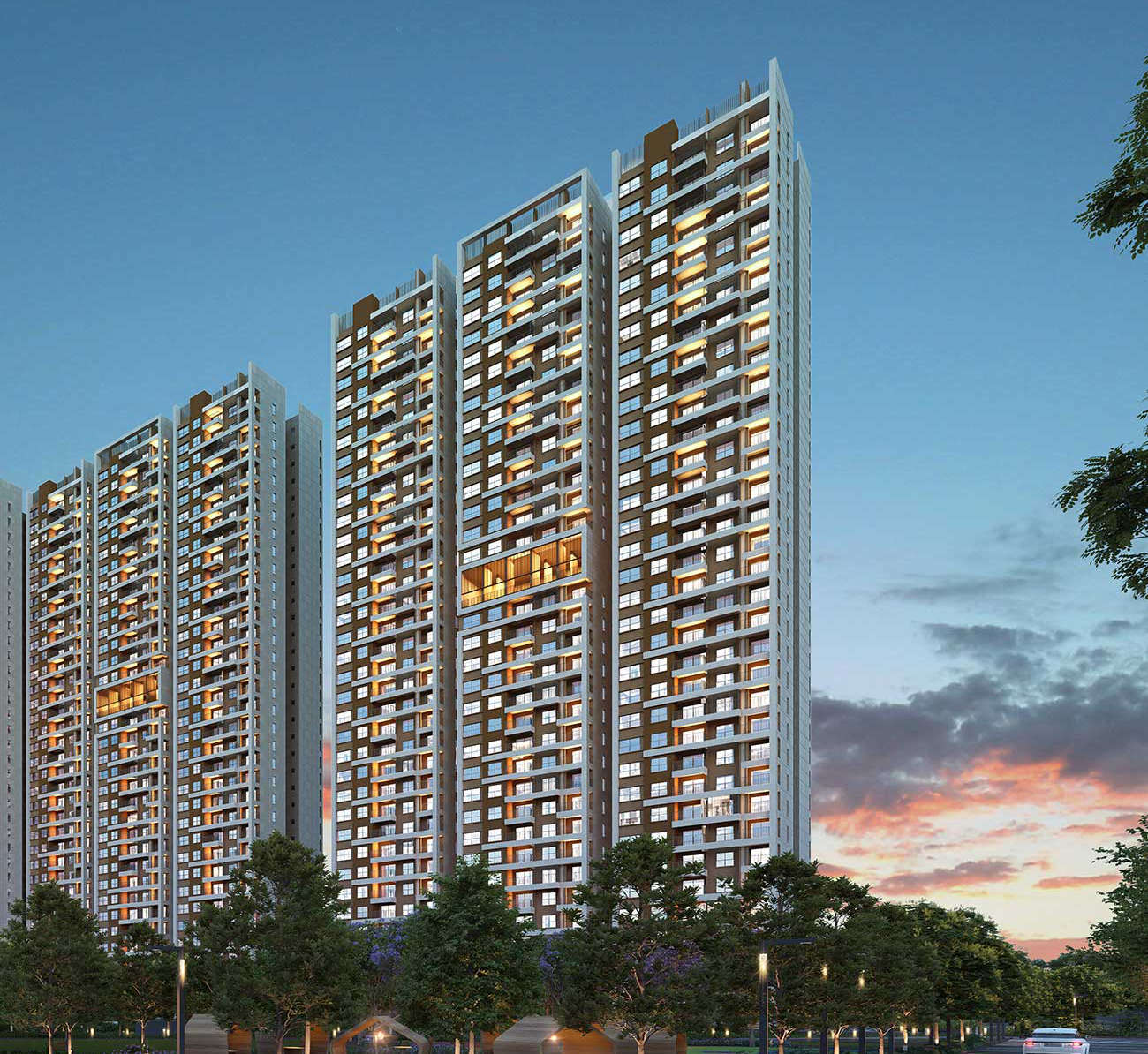 The Right Life 3 and 4 BHK apartments Sarjapur Bangalore
